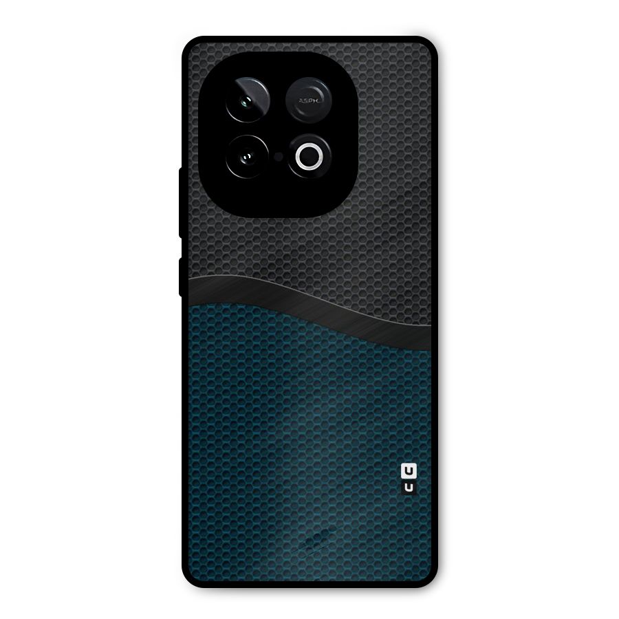 Classy Rugged Bicolor Metal Back Case for iQOO Neo 10