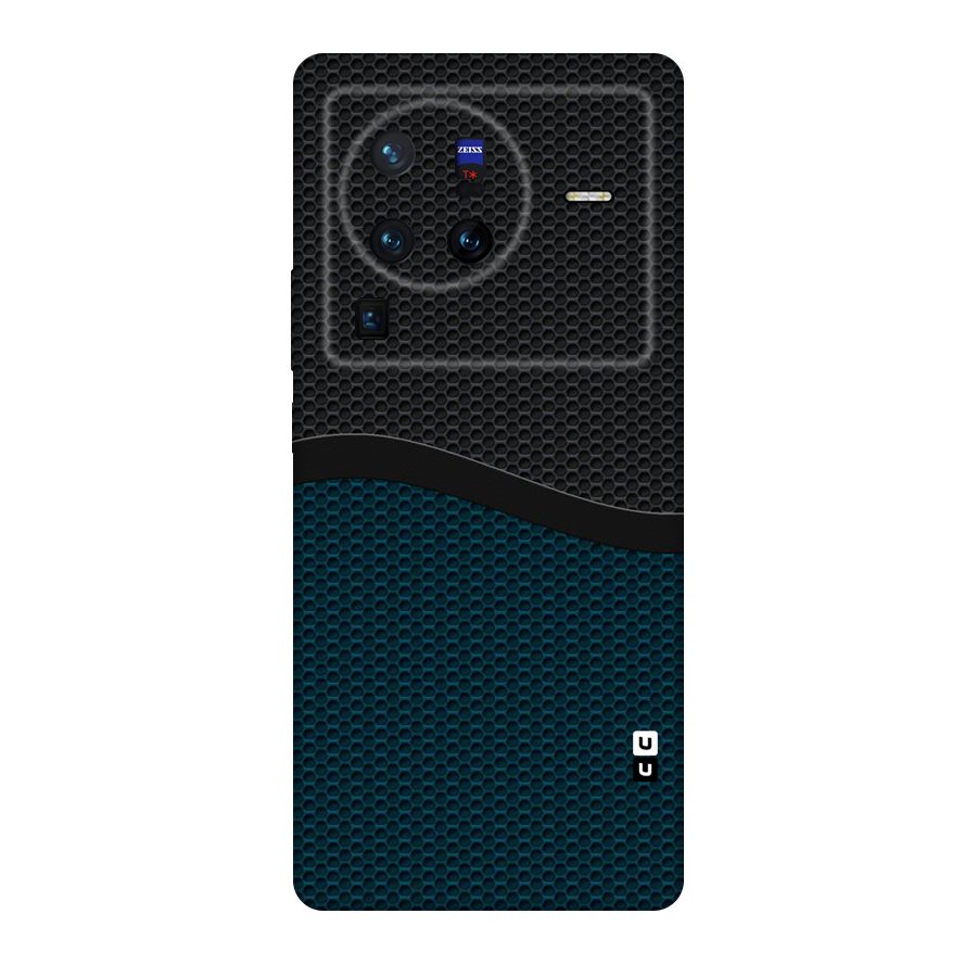 Classy Rugged Bicolor Original Polycarbonate Back Case for Vivo X80