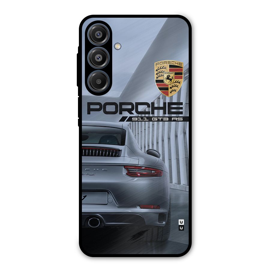 Classy Supercar Metal Back Case for Galaxy A16 5G