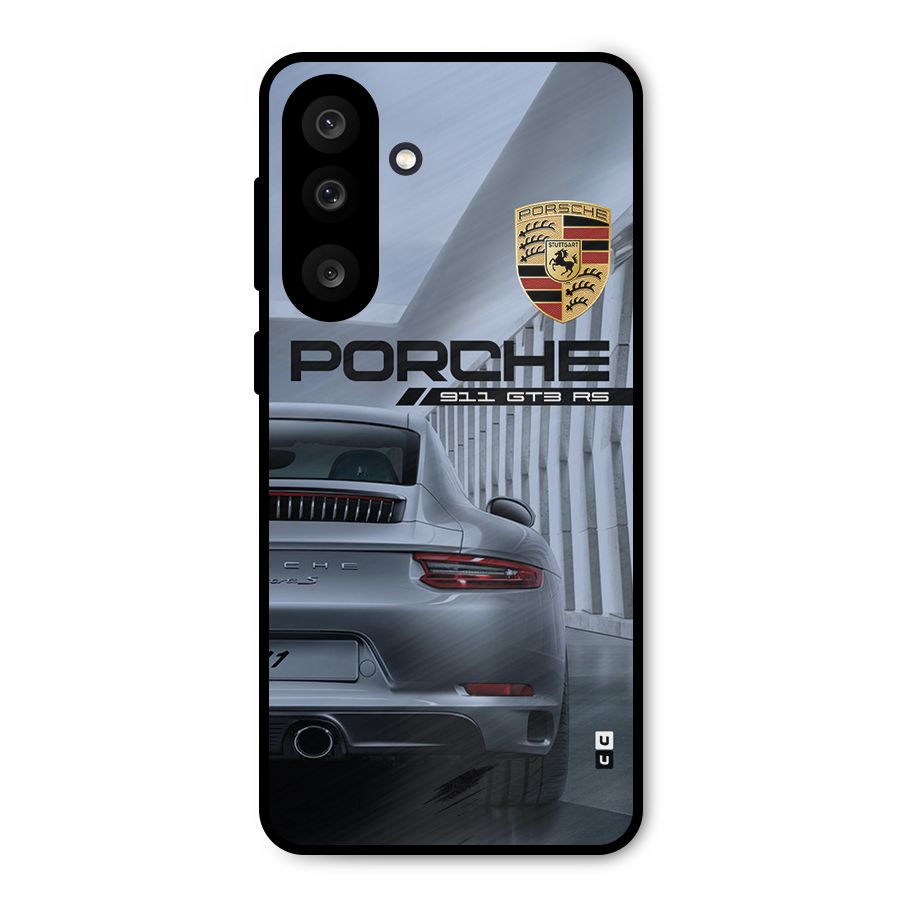 Classy Supercar Metal Back Case for Galaxy M56