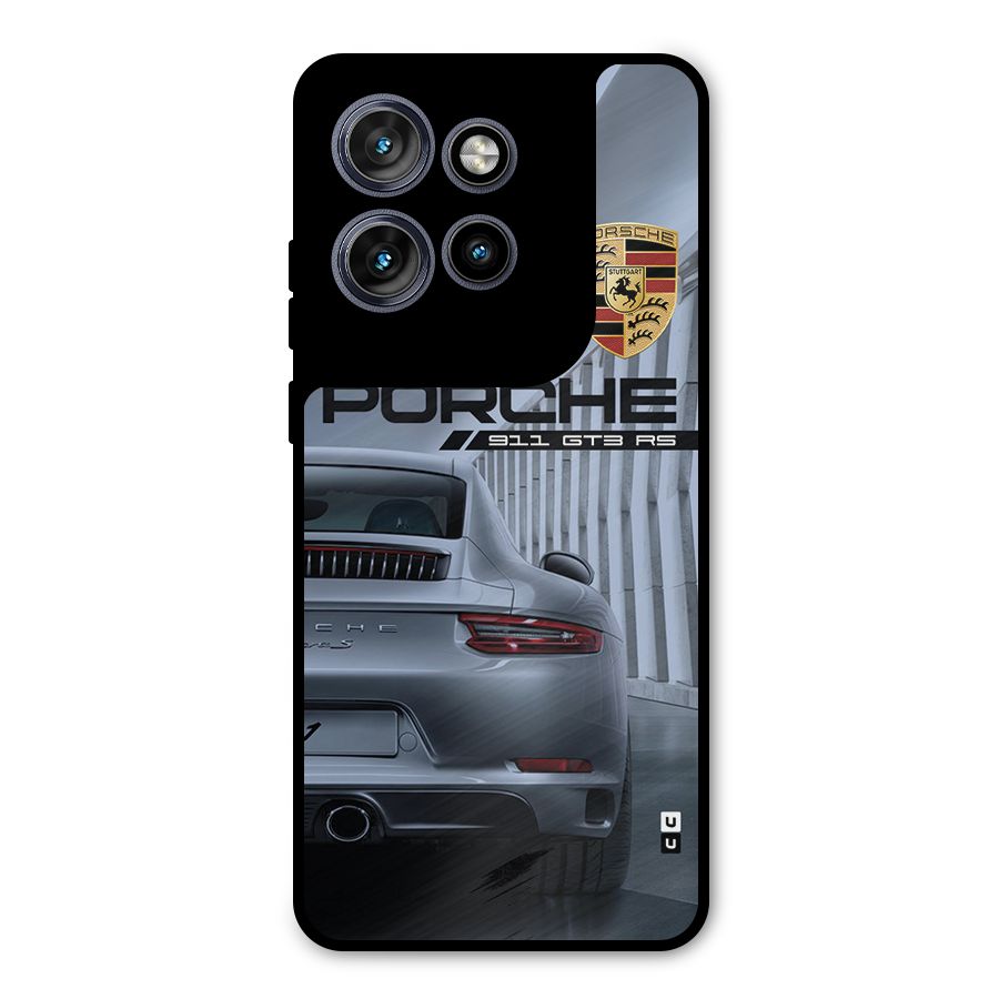 Classy Supercar Metal Back Case for Motorola Edge 50 Neo