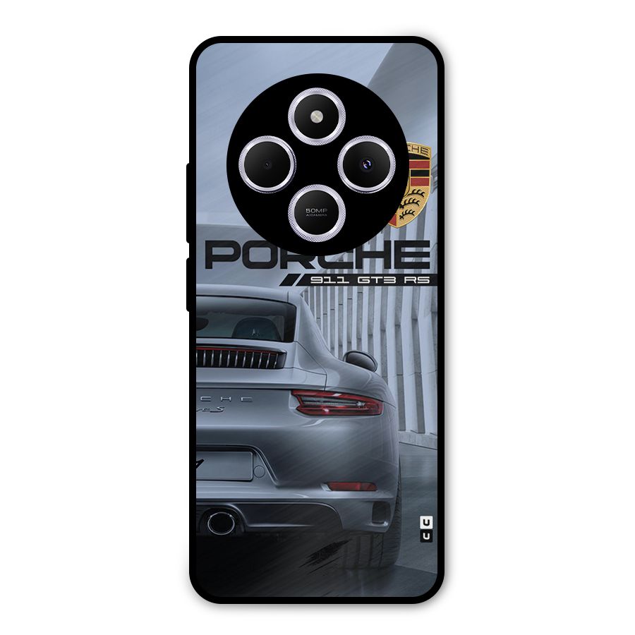 Classy Supercar Metal Back Case for Poco C75 5G