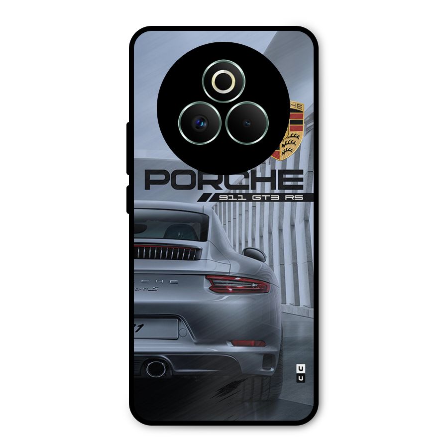 Classy Supercar Metal Back Case for Realme P3 Pro