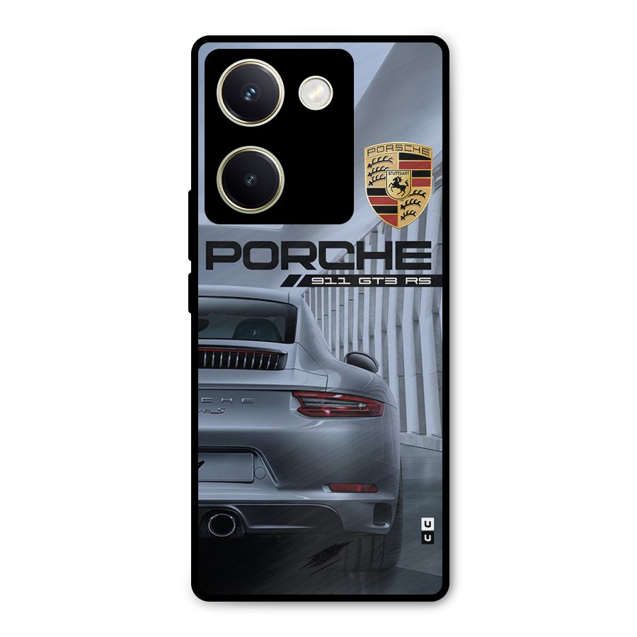 Classy Supercar Metal Back Case for Vivo Y200 Pro