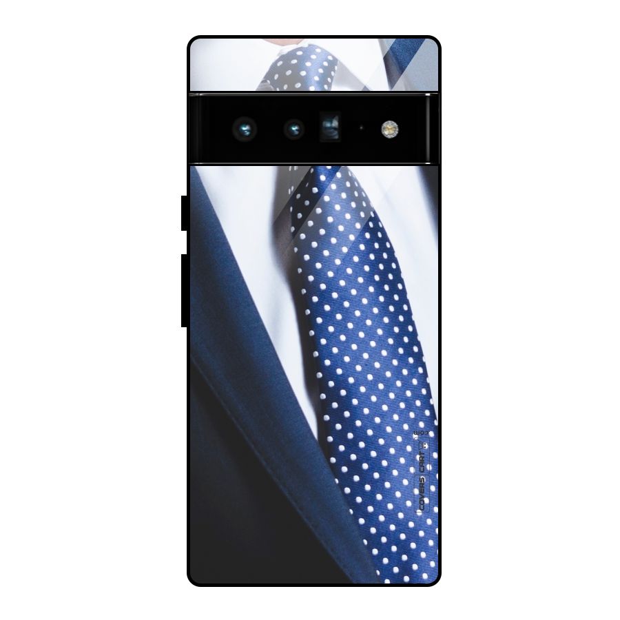 Classy Tie Glass Back Case for Google Pixel 6 Pro