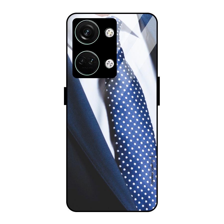 Classy Tie Glass Back Case for Oneplus Nord 3