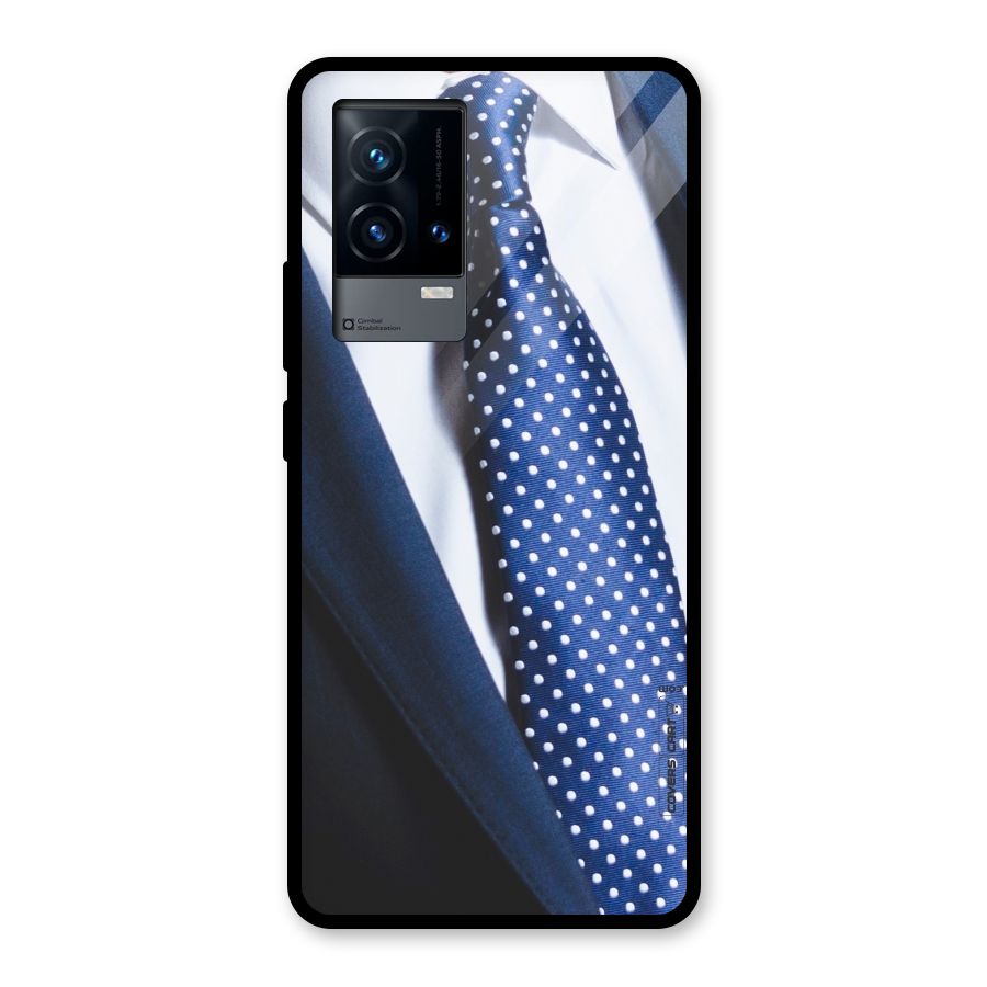 Classy Tie Glass Back Case for iQOO 9 5G
