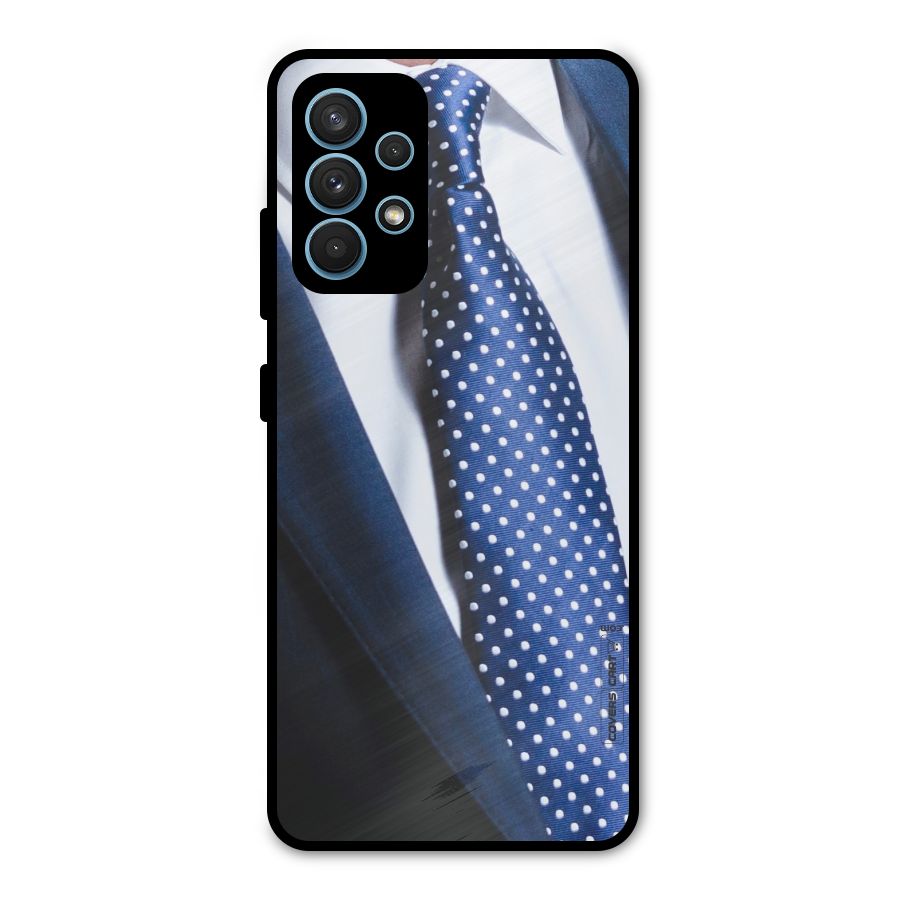 Classy Tie Metal Back Case for Galaxy A32