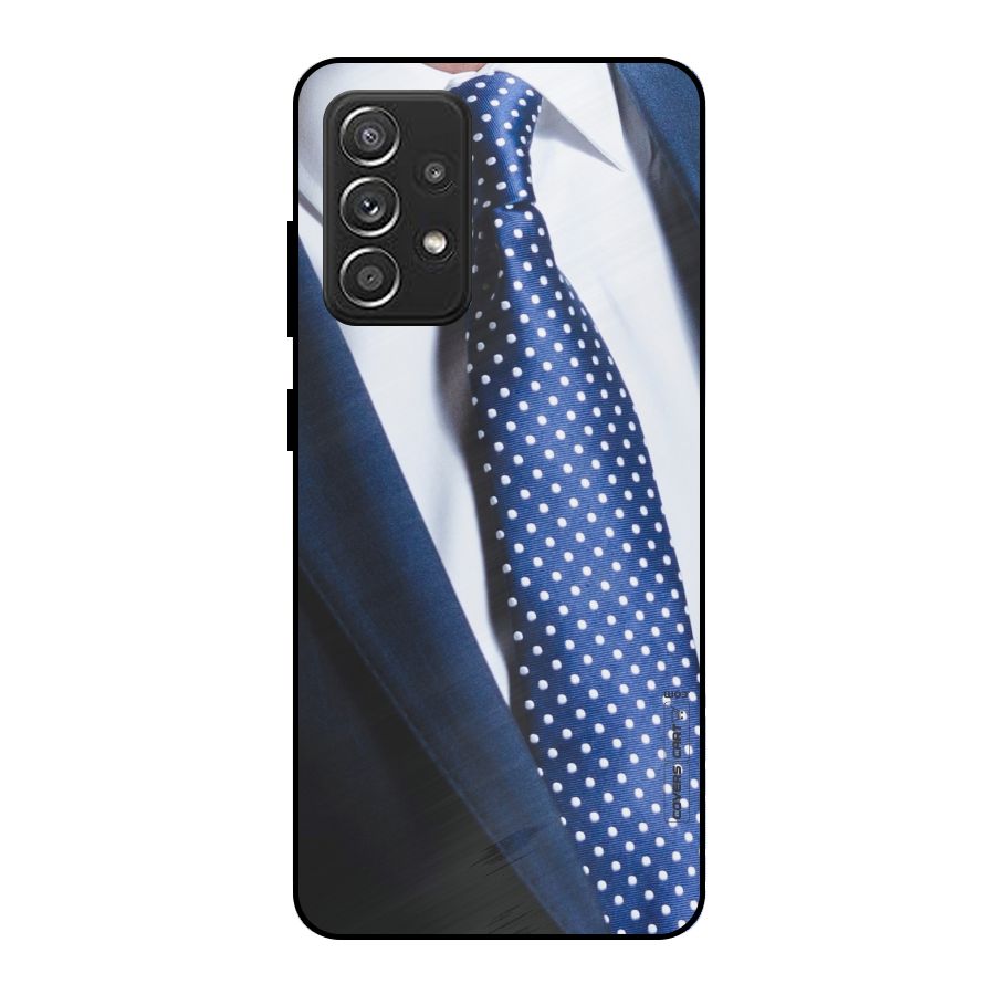 Classy Tie Metal Back Case for Galaxy A52s 5G