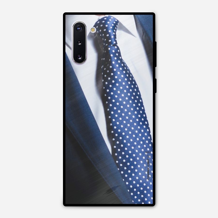 Classy Tie Metal Back Case for Galaxy Note 10