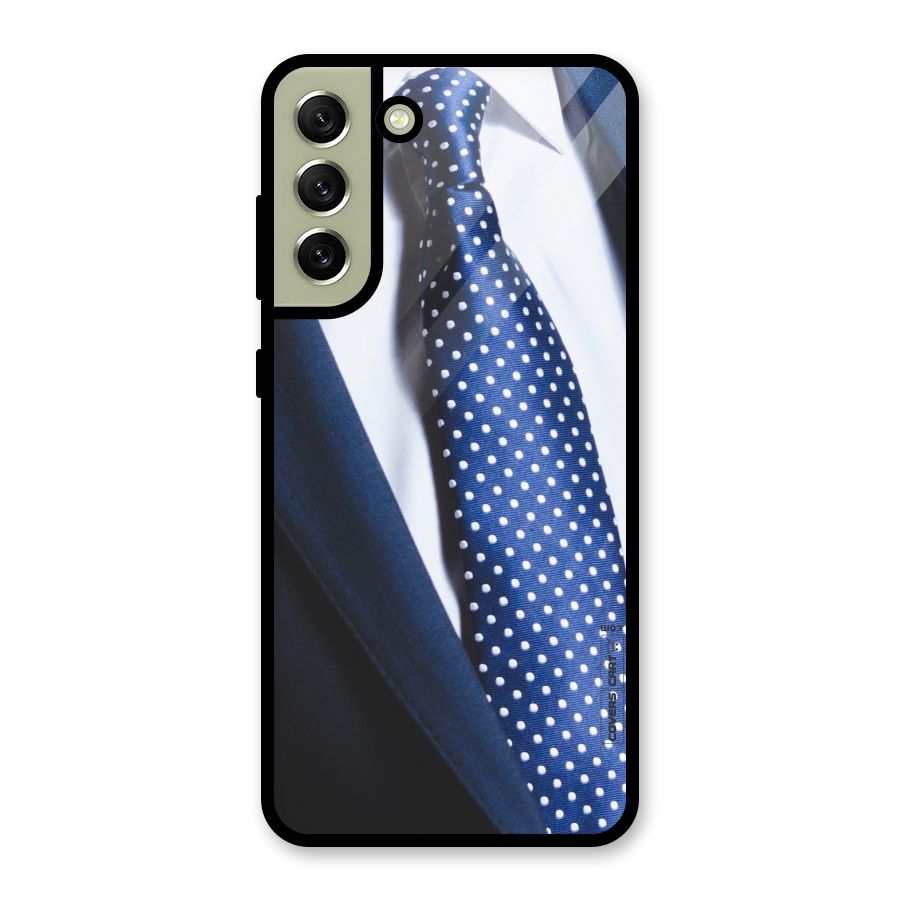 Classy Tie Metal Back Case for Galaxy S21 FE 5G (2023)
