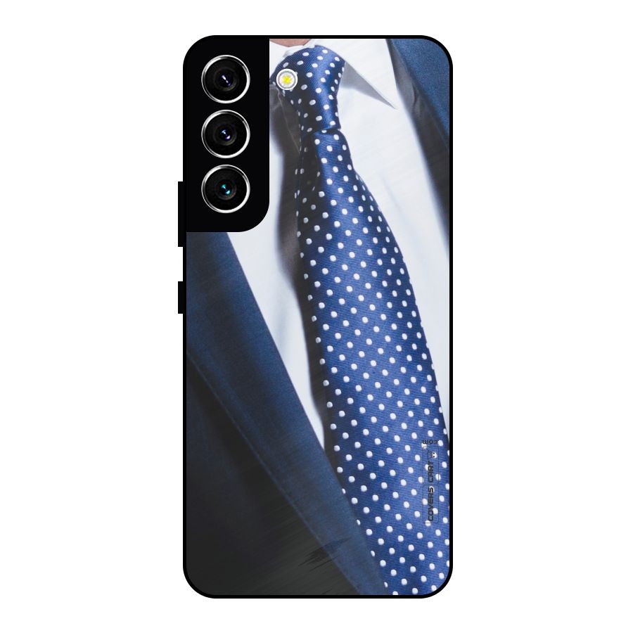 Classy Tie Metal Back Case for Galaxy S22 5G