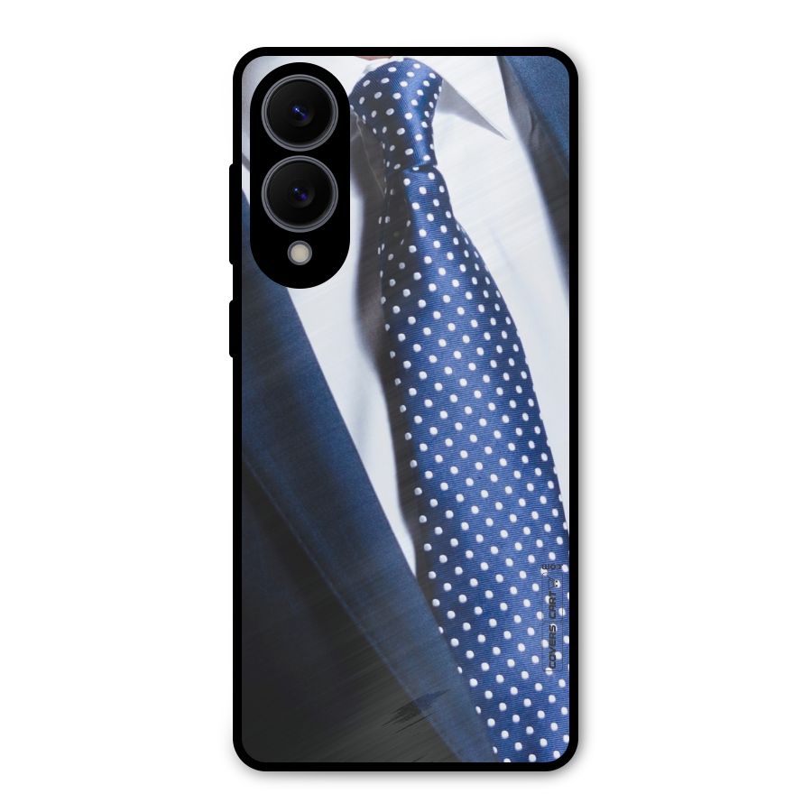 Classy Tie Metal Back Case for Galaxy S25 Edge
