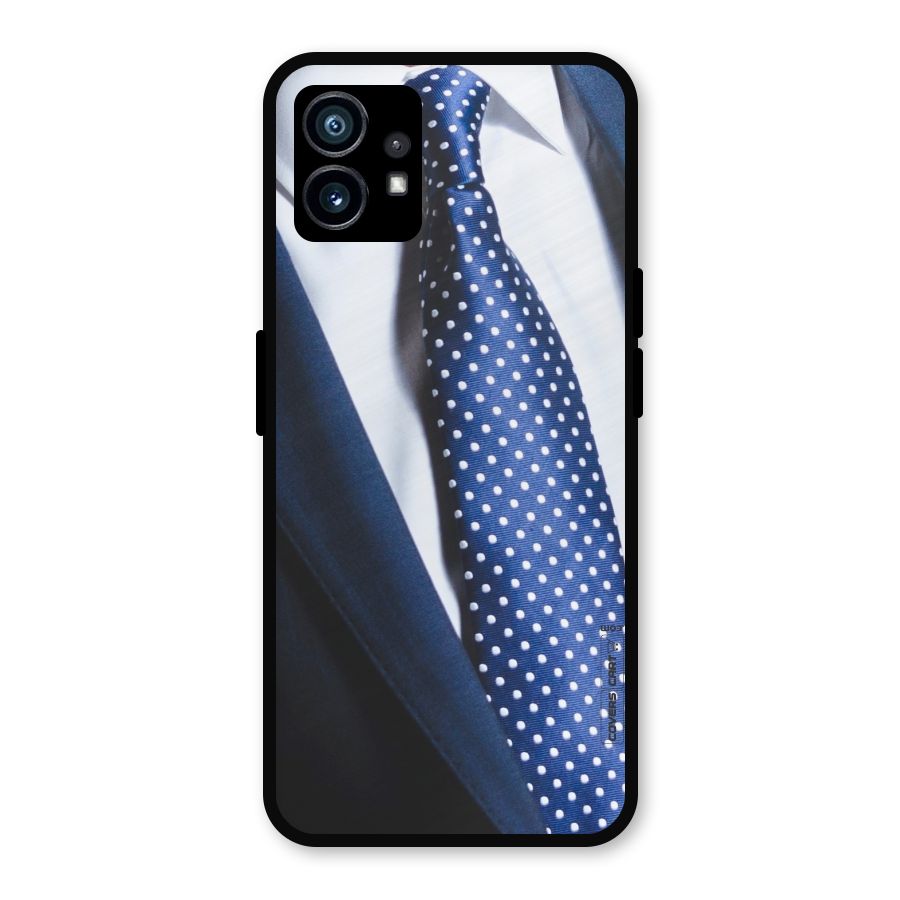 Classy Tie Metal Back Case for Nothing Phone 1