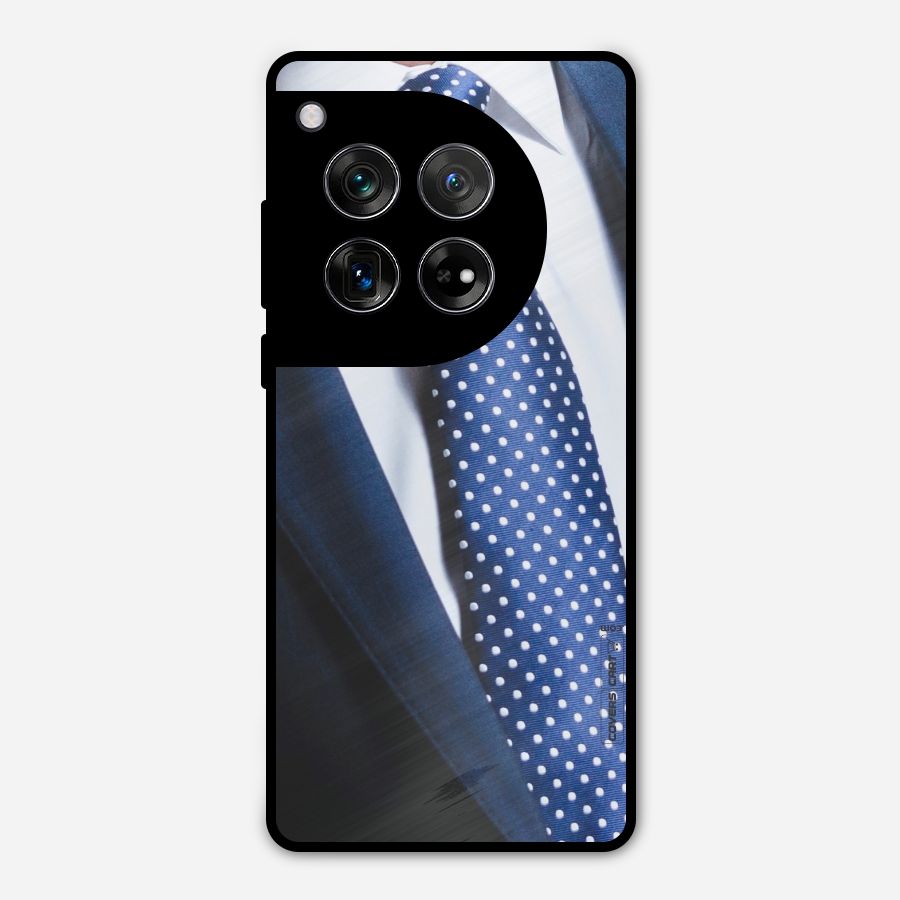 Classy Tie Metal Back Case for OnePlus 12