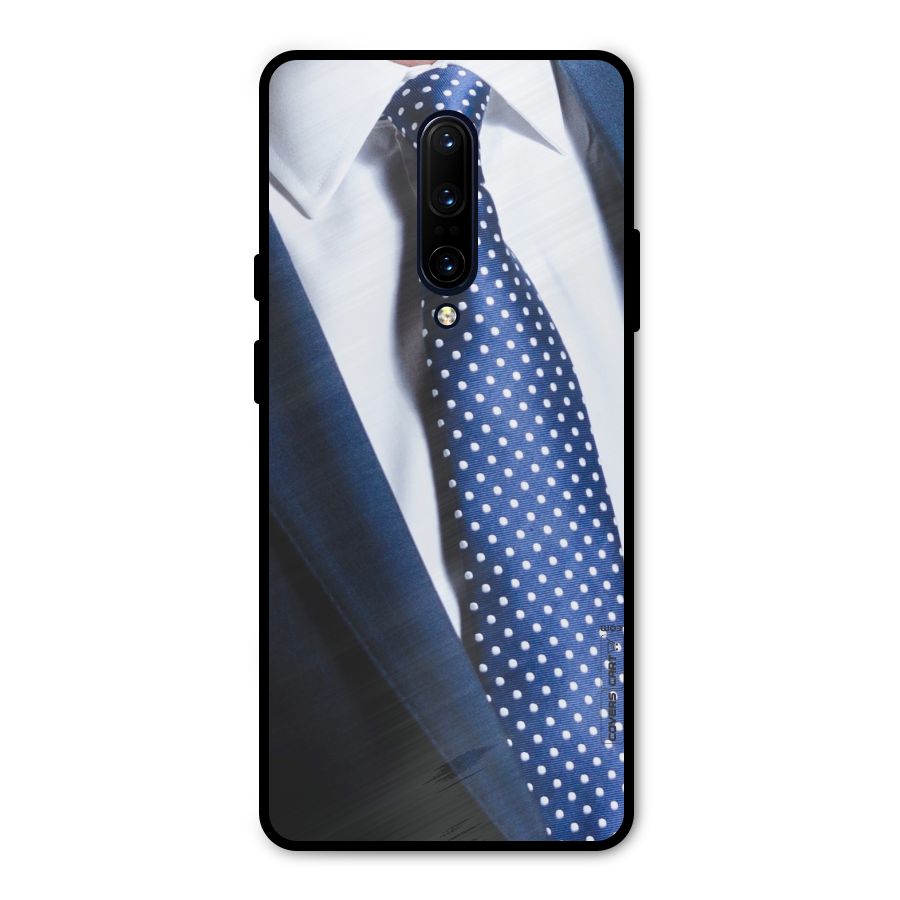 Classy Tie Metal Back Case for OnePlus 7 Pro