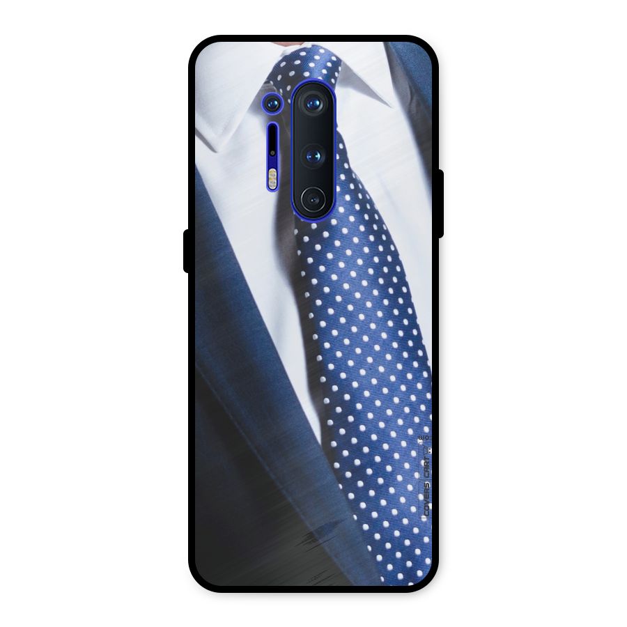 Classy Tie Metal Back Case for OnePlus 8 Pro