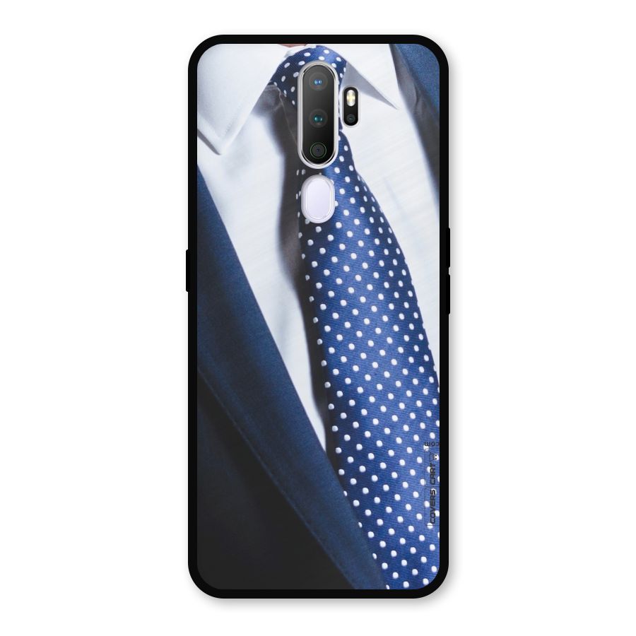 Classy Tie Metal Back Case for Oppo A9 (2020)