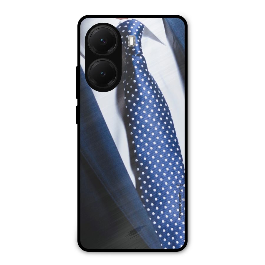 Classy Tie Metal Back Case for Poco X7 Pro