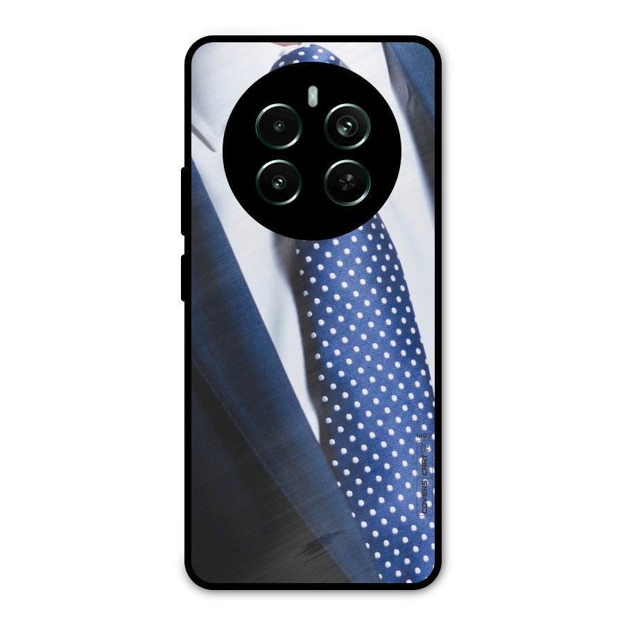 Classy Tie Metal Back Case for Realme 12 Pro Plus