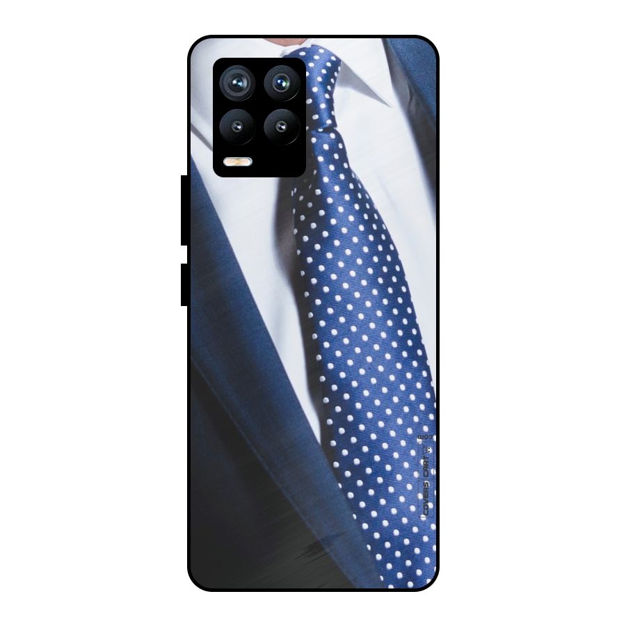 Classy Tie Metal Back Case for Realme 8