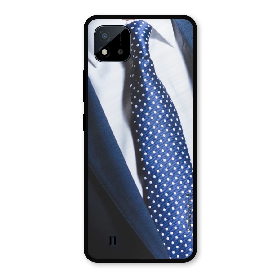 Classy Tie Metal Back Case for Realme C11 2021
