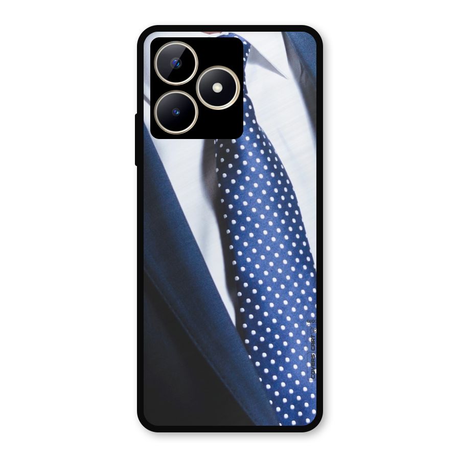 Classy Tie Metal Back Case for Realme C53