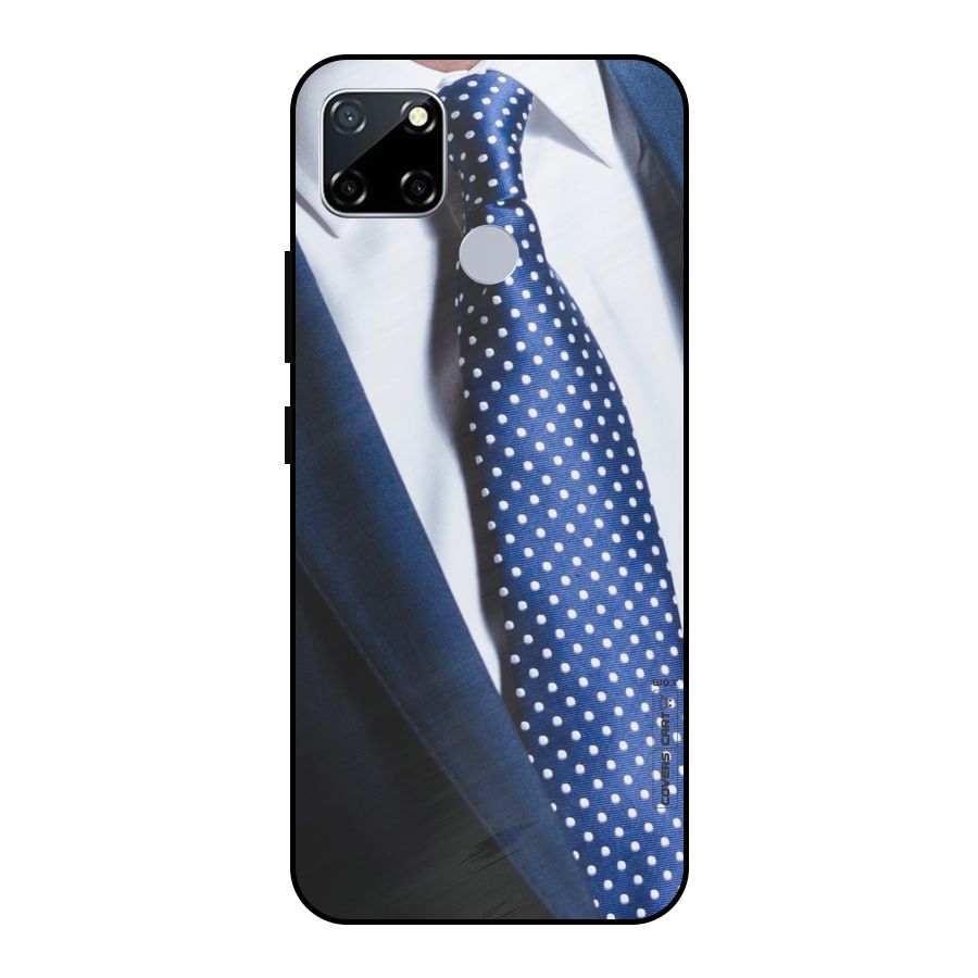 Classy Tie Metal Back Case for Realme Narzo 20