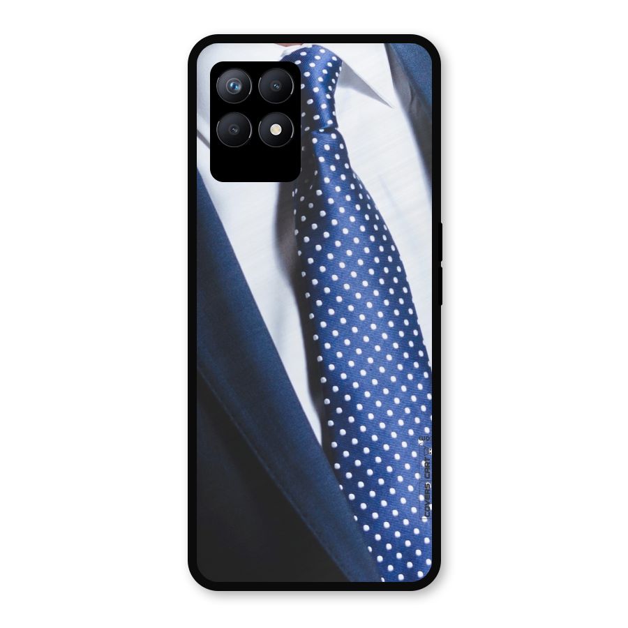Classy Tie Metal Back Case for Realme Narzo 50