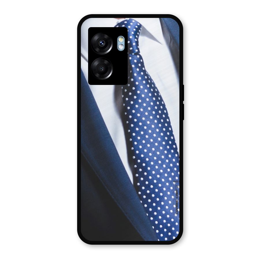 Classy Tie Metal Back Case for Realme Narzo 50 5G