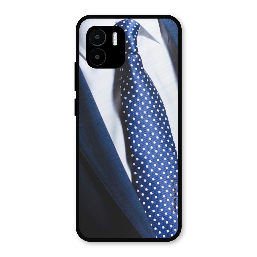 Classy Tie Metal Back Case for Redmi A2