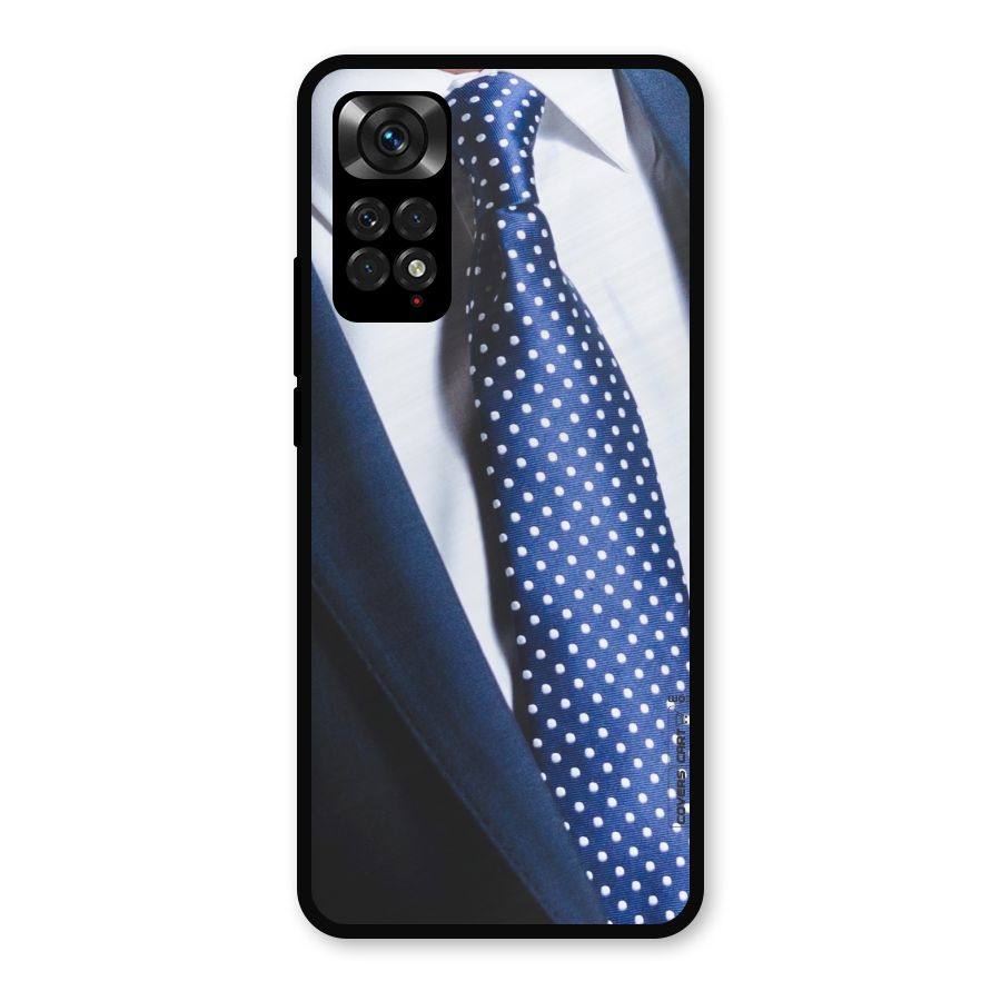 Classy Tie Metal Back Case for Redmi Note 11s