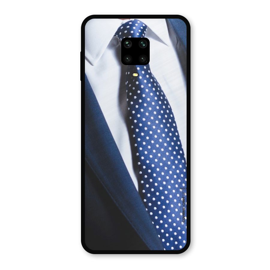 Classy Tie Metal Back Case for Redmi Note 9 Pro Max