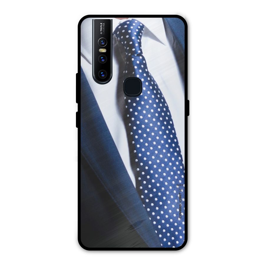 Classy Tie Metal Back Case for Vivo V15
