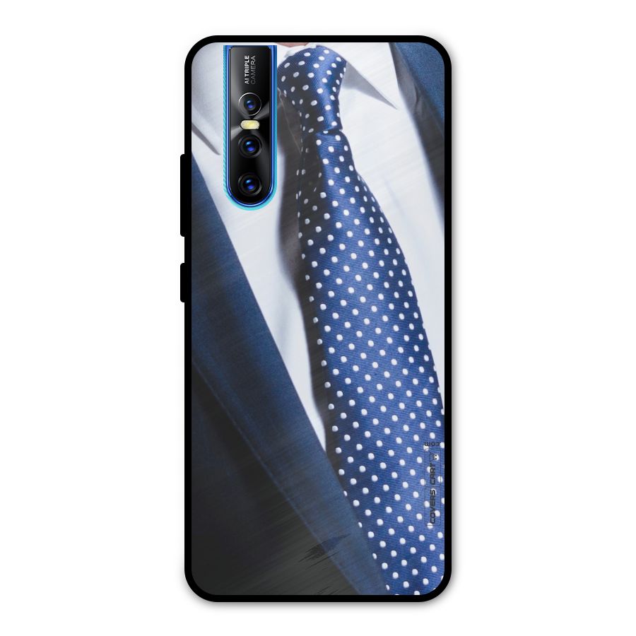 Classy Tie Metal Back Case for Vivo V15 Pro