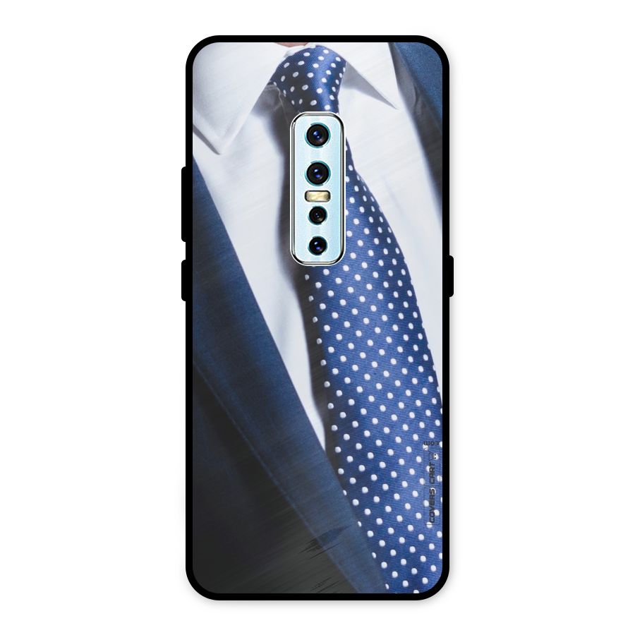 Classy Tie Metal Back Case for Vivo V17 Pro