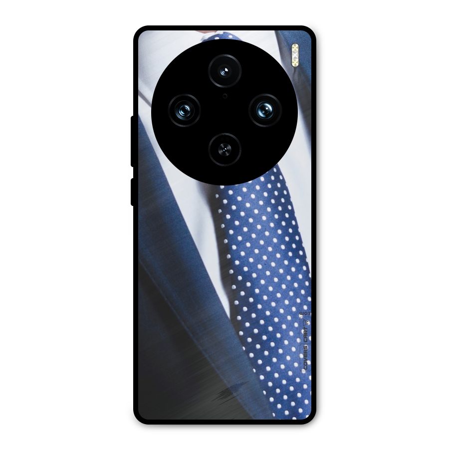 Classy Tie Metal Back Case for Vivo X100 Pro