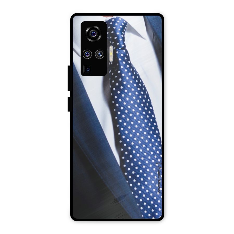 Classy Tie Metal Back Case for Vivo X50 Pro