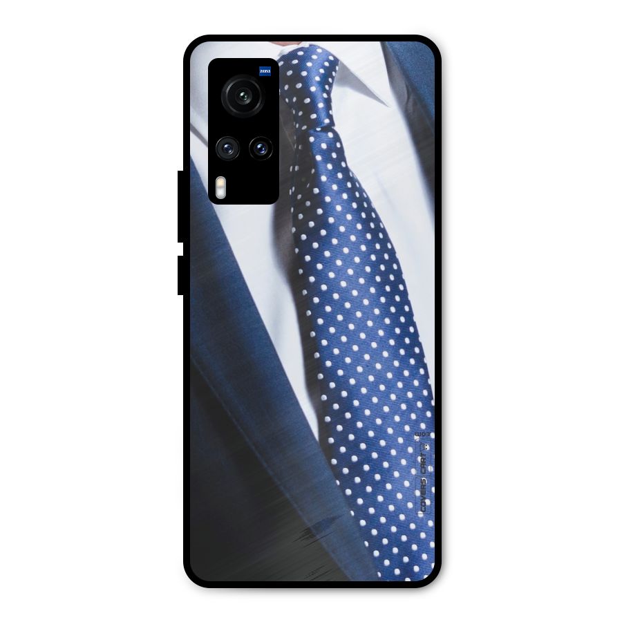 Classy Tie Metal Back Case for Vivo X60