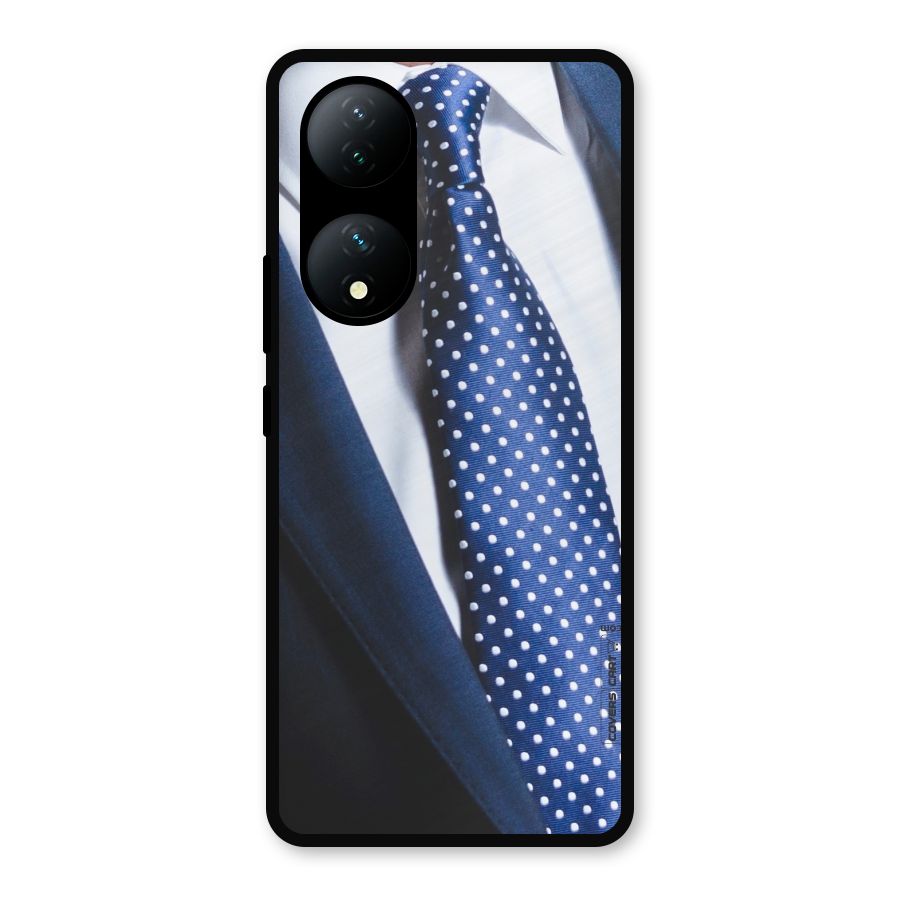 Classy Tie Metal Back Case for Vivo Y100a