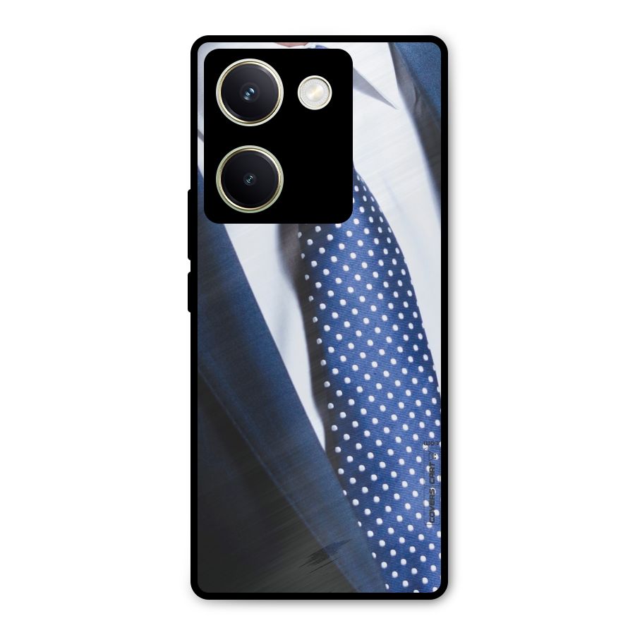 Classy Tie Metal Back Case for Vivo Y200 Pro