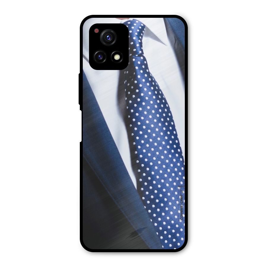 Classy Tie Metal Back Case for Vivo Y72 5G