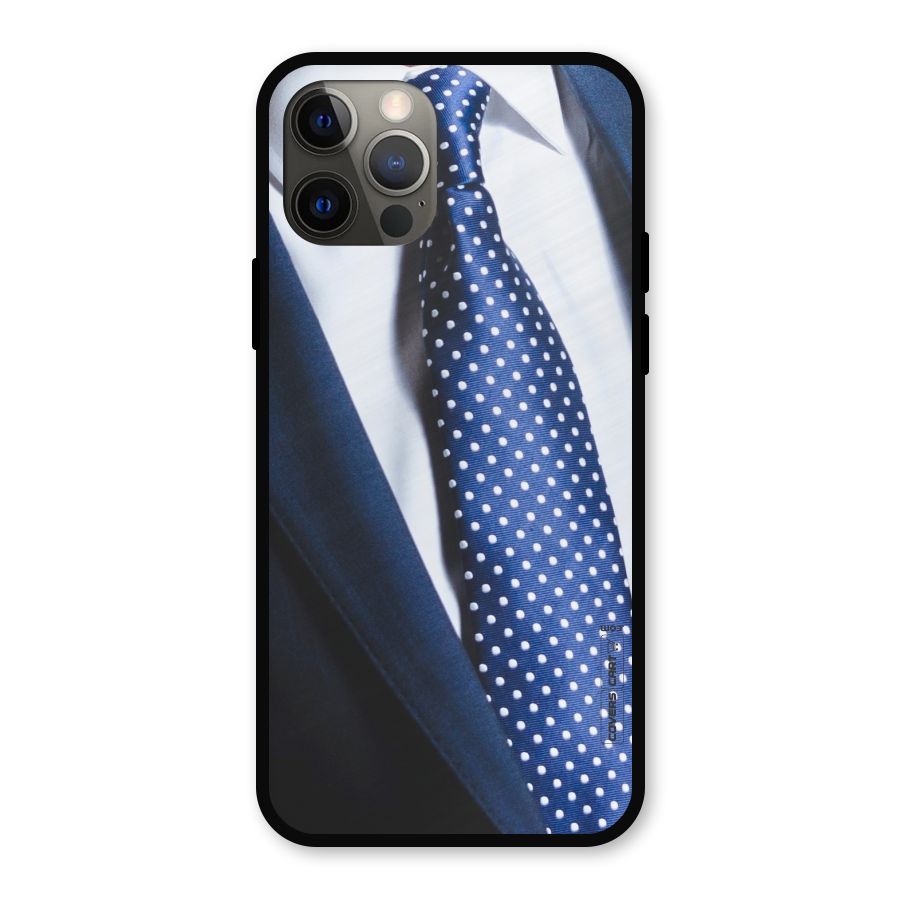 Classy Tie Metal Back Case for iPhone 12 Pro