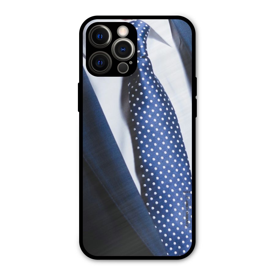 Classy Tie Metal Back Case for iPhone 12 Pro Max