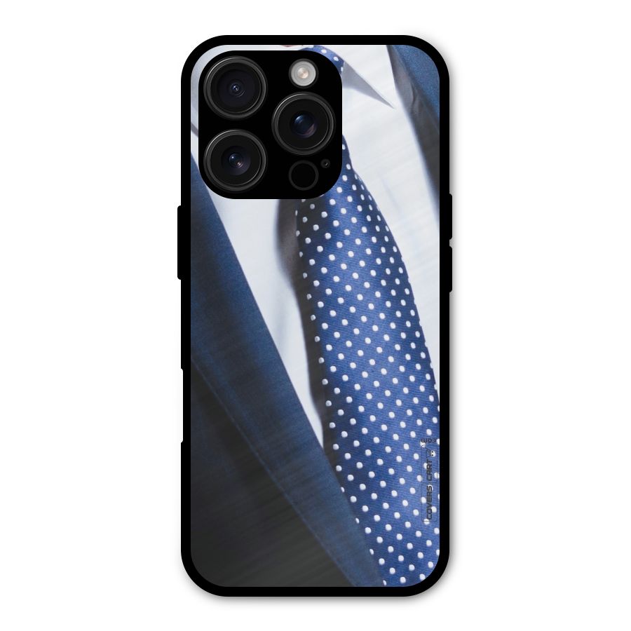 Classy Tie Metal Back Case for iPhone 16 Pro