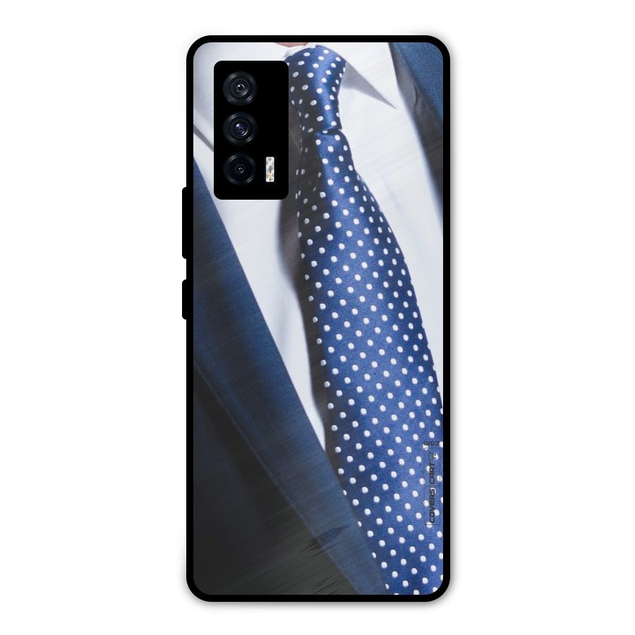 Classy Tie Metal Back Case for iQOO 7 5G