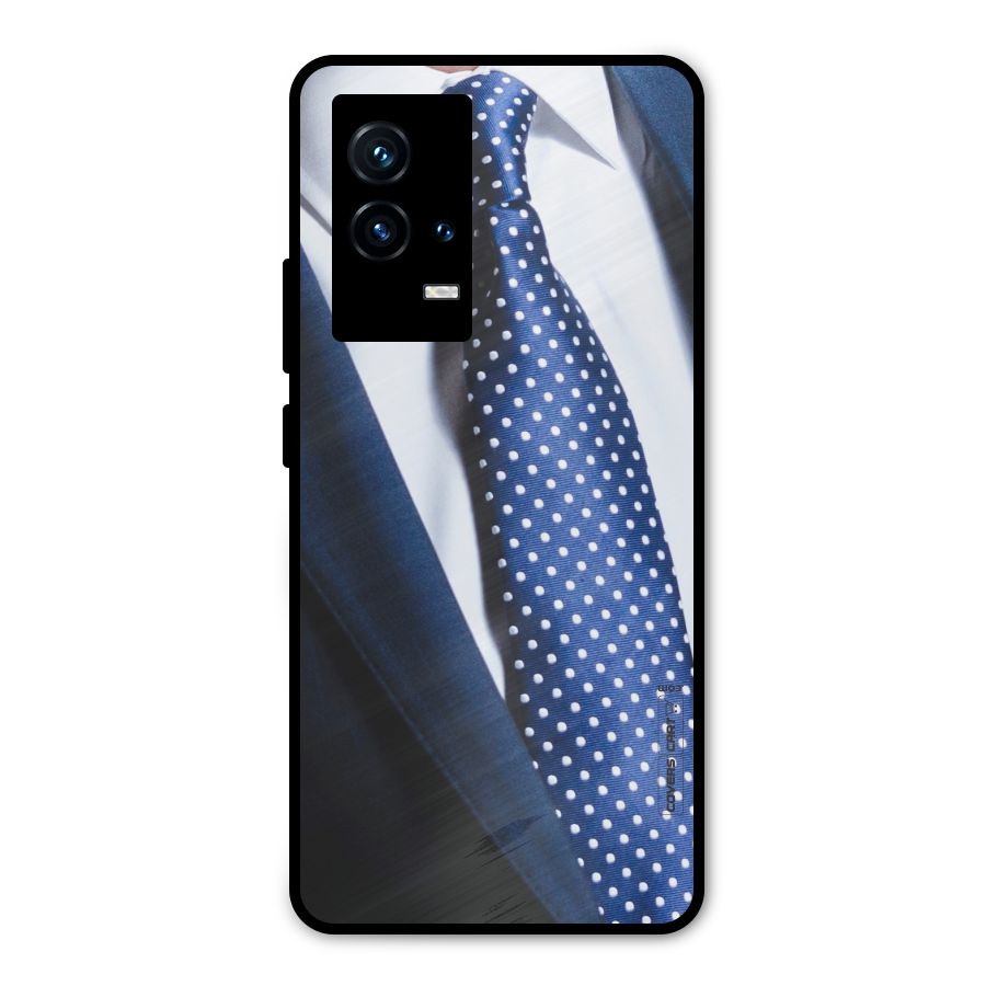 Classy Tie Metal Back Case for iQOO 9 5G