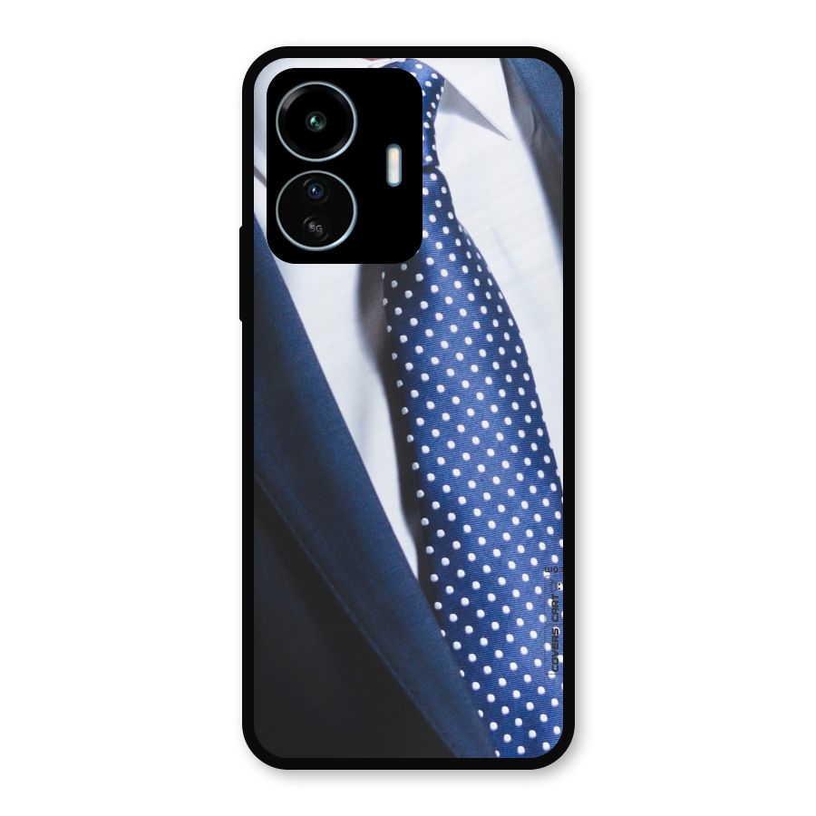 Classy Tie Metal Back Case for vivo iQOO Z6 Lite 5G