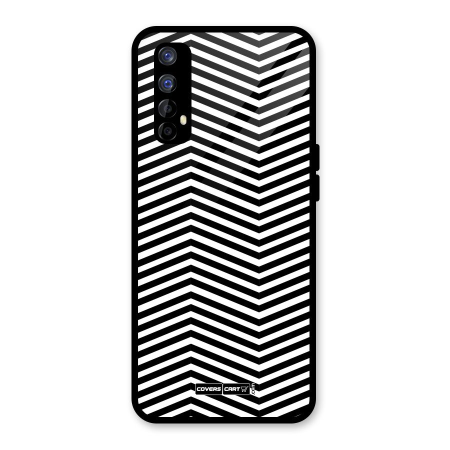 Classy Zig Zag Glass Back Case for Realme Narzo 20 Pro
