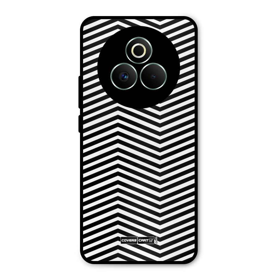 Classy Zig Zag Metal Back Case for Realme P3 Pro